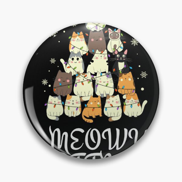 Item preview,  FUNNY CHRISTMAS TREE WITH CATS designed and sold by INKZ Store.