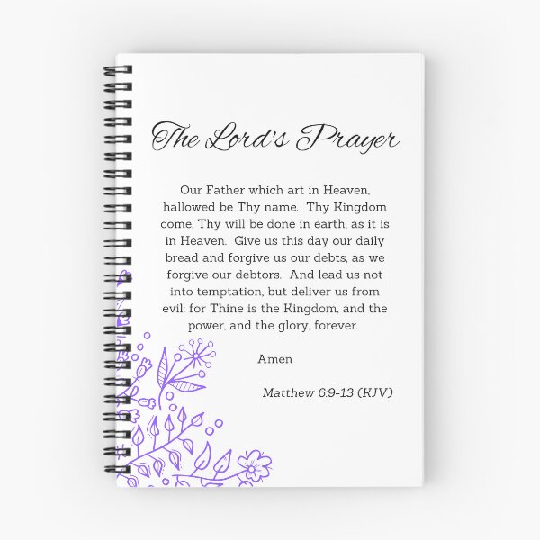 Item preview, The Lords Prayer Bible Verse Christian Art designed and sold by Tammy Marie Russell.