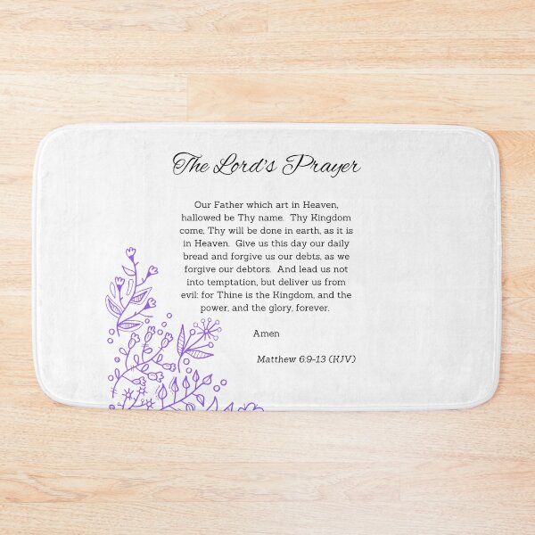 Item preview, The Lords Prayer Bible Verse Christian Art designed and sold by Tammy Marie Russell.