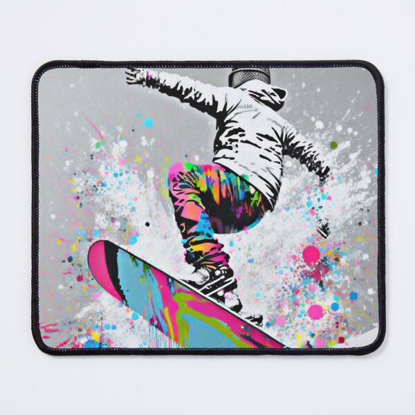 Item preview, SNOWBOARD WINTER  Midjourney AI Artwork designed and sold by davidjulie.