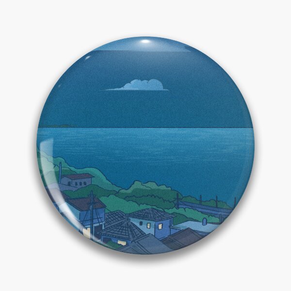 Item preview, Aesthetic Anime Night Sky Landscape  designed and sold by XbaeX.