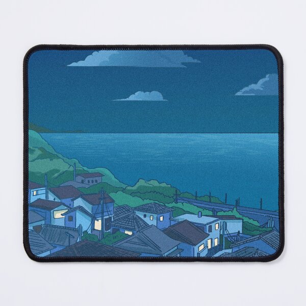 Item preview, Aesthetic Anime Night Sky Landscape  designed and sold by XbaeX.