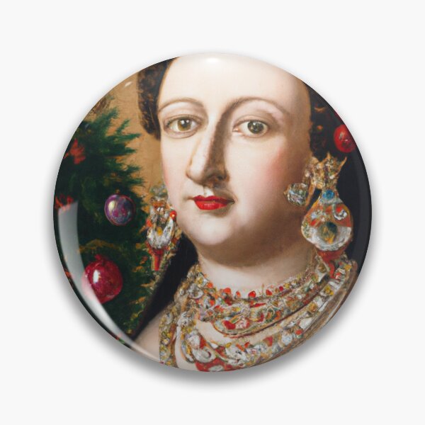 Artikelvorschau, Ai Art, Ai Print, Painting Altered Art, Fashion Portrait Painting, Ai Christmas, Art by Ai ,Gift entworfen und verkauft von RadRococo.