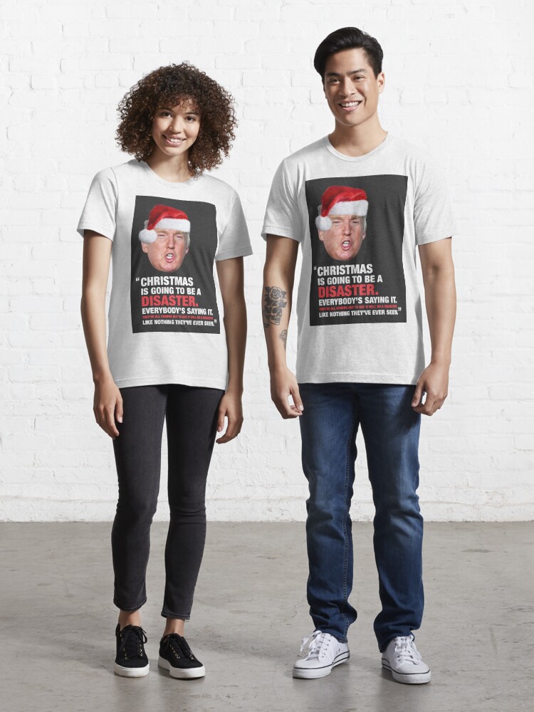 donald trump christmas t shirt