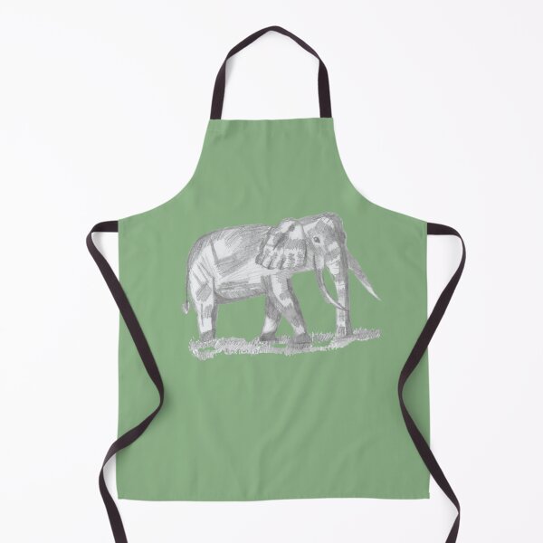 Item preview, Elephant (black&white) designed and sold by mila-ola.