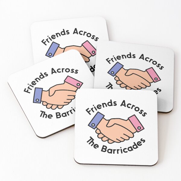 Item preview, Friends Across The Barricades designed and sold by nextneveldesign.