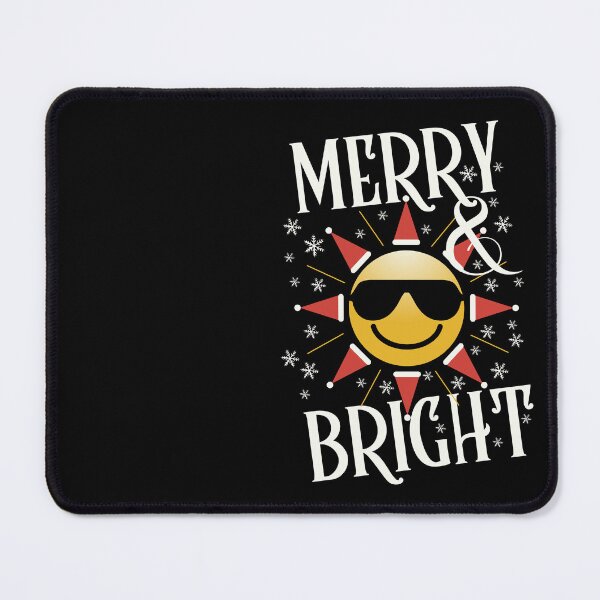 Item preview, Merry and Bright Christmas - The Sun Wearing Santahats designed and sold by humnoo.