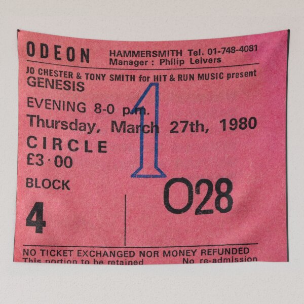 Item preview, Genesis Ticket Hammersmith Odeon 1980 designed and sold by Flo Smith.