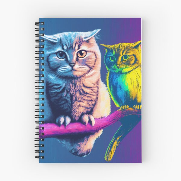 Item preview, A Cat And An Owl designed and sold by TheBaconStudio.