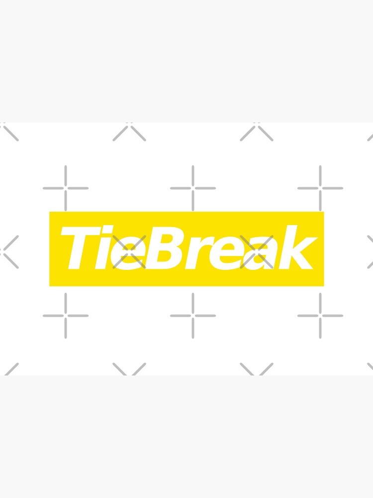 Tie-Break Tennis - Box Logo | Art Board Print