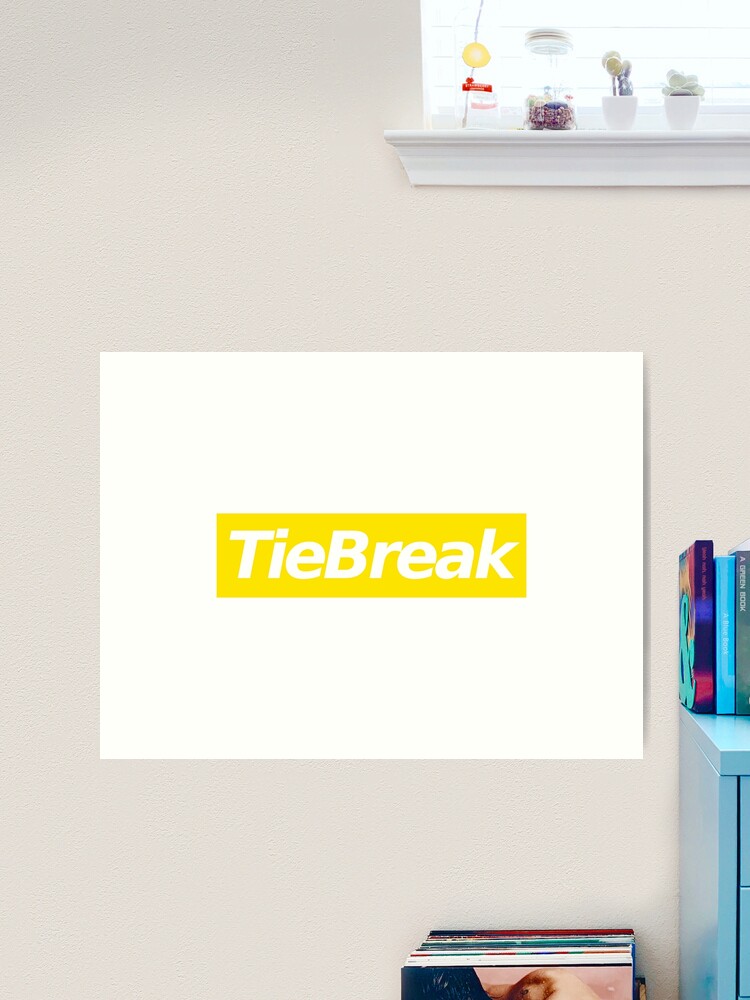 Tie-Break Tennis - Box Logo Sticker by TieBreak-Tennis