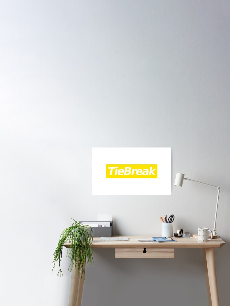 Tie-Break Tennis - Box Logo Sticker by TieBreak-Tennis