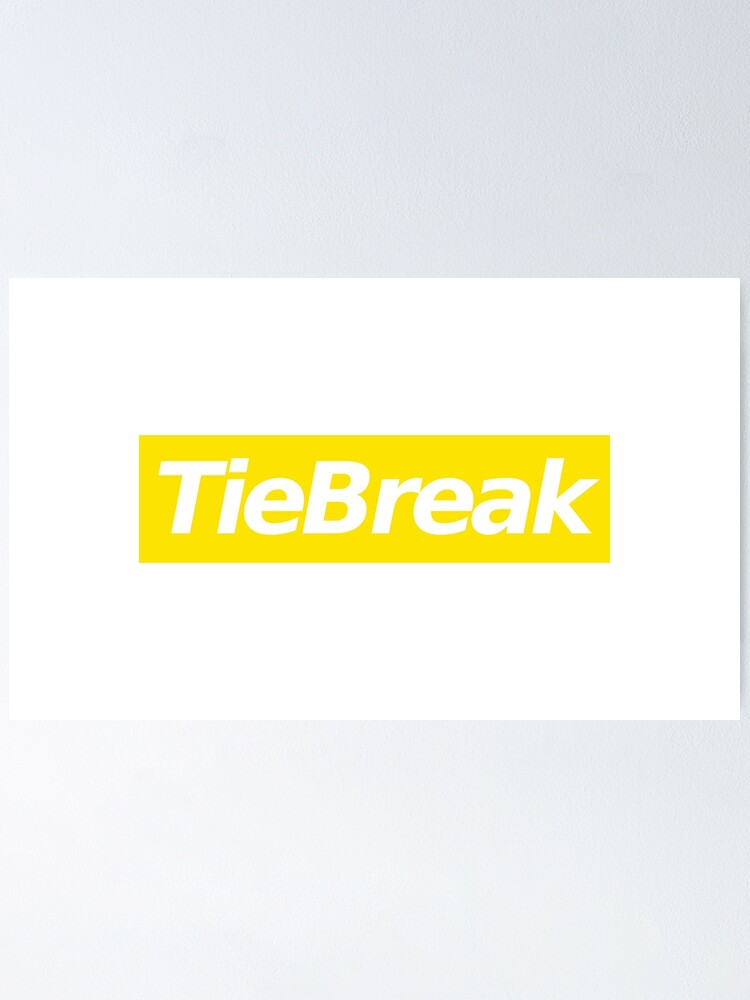 Tie-Break Tennis - Box Logo | Poster