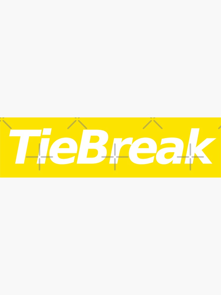 Tie-Break Tennis - Box logo | Sticker