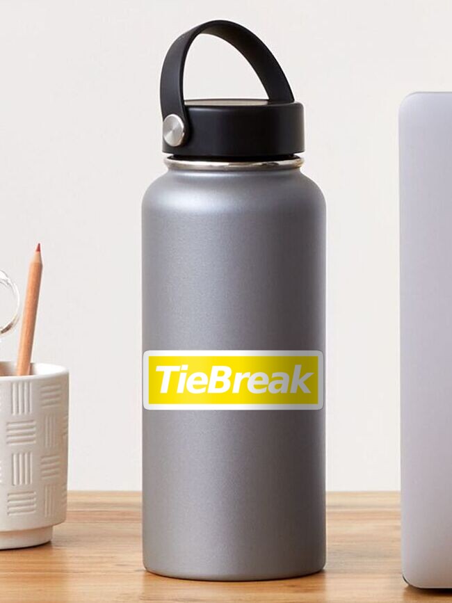 Tie-Break Tennis - Box Logo Sticker by TieBreak-Tennis