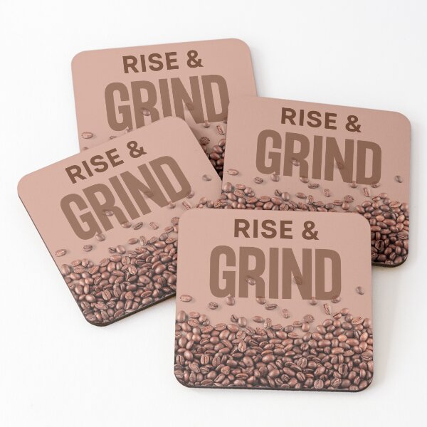 Item preview, Rise and Grind - Coffee Beans designed and sold by MtWoodsonSales.