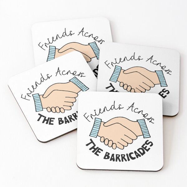 Item preview, Friends Across The Barricades designed and sold by nextneveldesign.