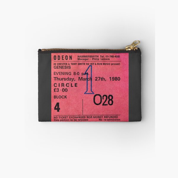 Item preview, Genesis Ticket Hammersmith Odeon 1980 designed and sold by Flo Smith.