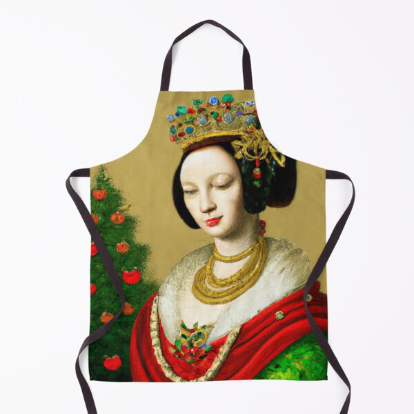 Item preview, Ai Art, Ai Print, Painting Altered Art, Fashion Portrait Painting, Ai Christmas, Art by Ai ,Gift designed and sold by RadRococo.