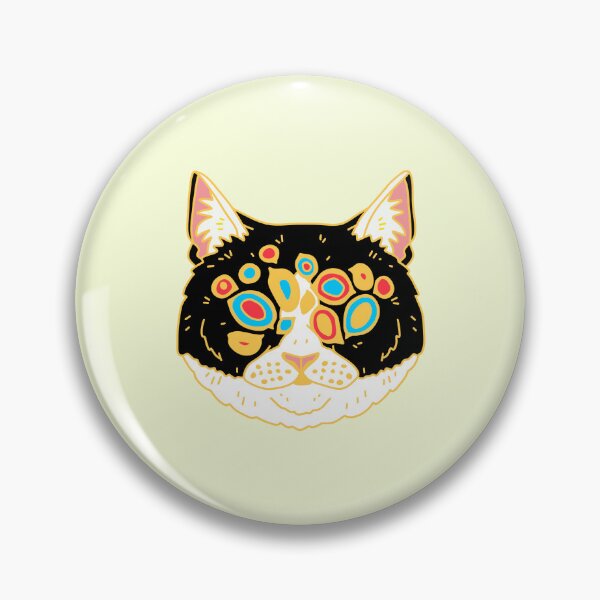 Item preview, Psychedelic cat designed and sold by Steven-Mc-Bin.
