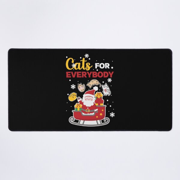 Item preview, Cats for everybody Christmas t-shirt designed and sold by bernd49.