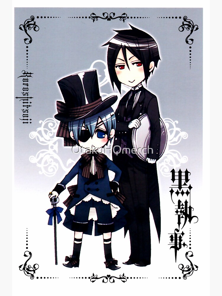 "Black Butler merch" Sticker for Sale by OtakuHQmerch Redbubble