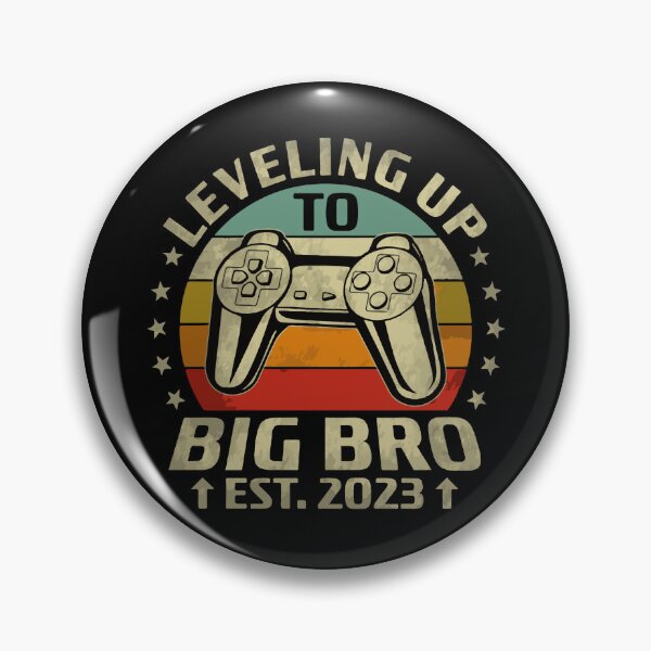 Item preview, Video Gamer Brother Leveling Up To Big Bro 2023 designed and sold by merchly-shop.