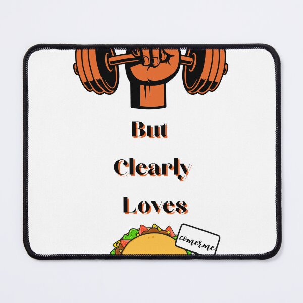 Item preview, workout but clearly loves tacos t-shirt classic designed and sold by chaousari98 ⭐️⭐️⭐️⭐️⭐️.