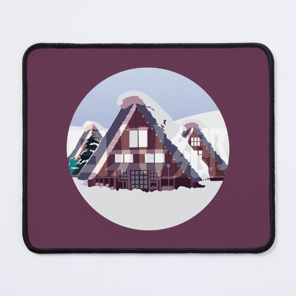 Item preview, Shirakawa-go Japan Snowy Winter Village designed and sold by JapanZukiStore.