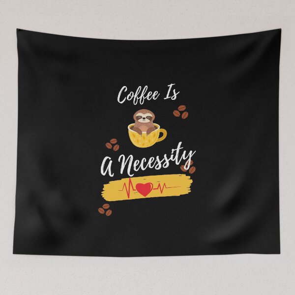 Item preview,  Coffee Is a Necessity designed and sold by Ahmed  Feki.
