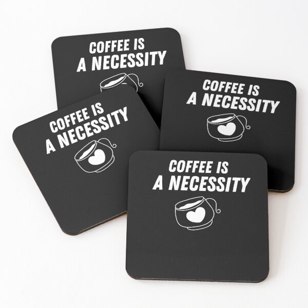 Item preview,  Coffee Is a Necessity designed and sold by Ahmed  Feki.