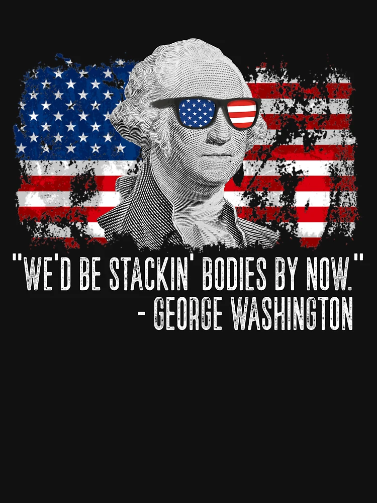 Thumbnail 6 von 6, Premium Oversized Pullover, We'd Be Stackin' Bodies By Now George Washington Gear designt und verkauft von DynamicDesign.
