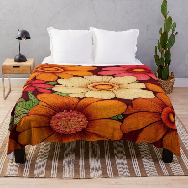 Item preview, Vibrant Colored Flower Pattern designed and sold by liana campbell.