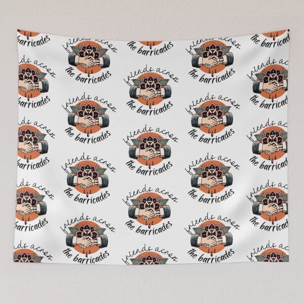 Item preview, Friends Across The Barricades designed and sold by nextneveldesign.
