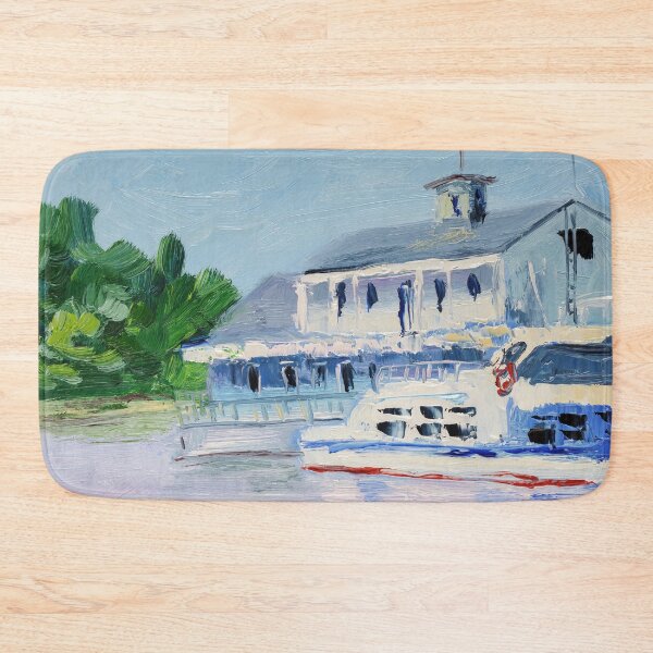 Item preview, Ship At The Pier Print designed and sold by NatalyMak.