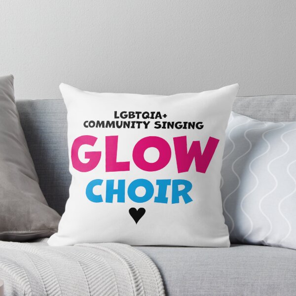 Artikelvorschau, GLOW Logo Mutige Worte! entworfen und verkauft von GLOWchoir.