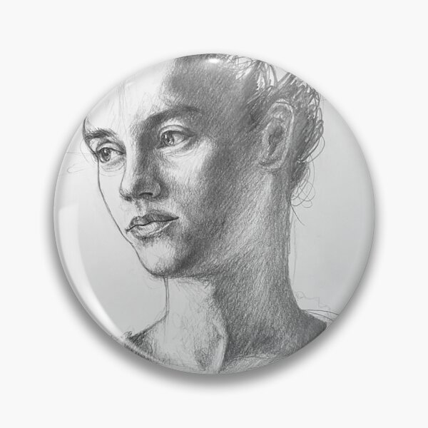 Item preview, American Art women portrait designed and sold by airlabrador.