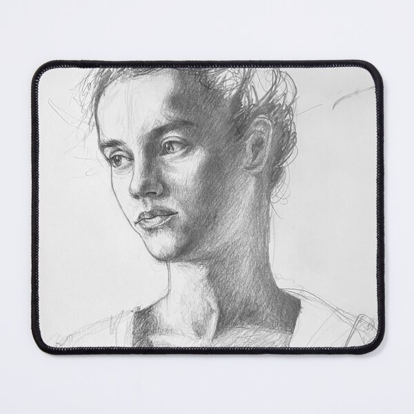 Item preview, American Art women portrait designed and sold by airlabrador.