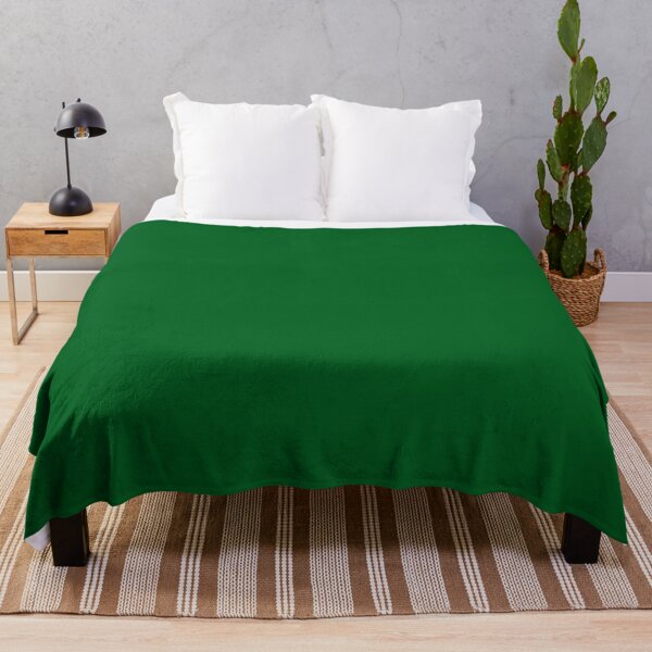 Item preview, festive green solid colored designed and sold by ImagineKaye.