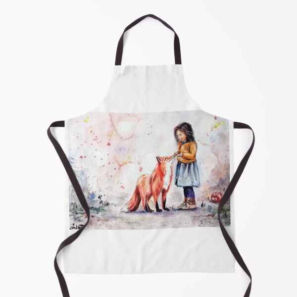 Item preview, girl and fox designed and sold by Gubolas.