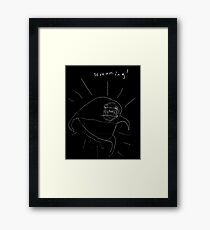 screaming inversion Framed Print