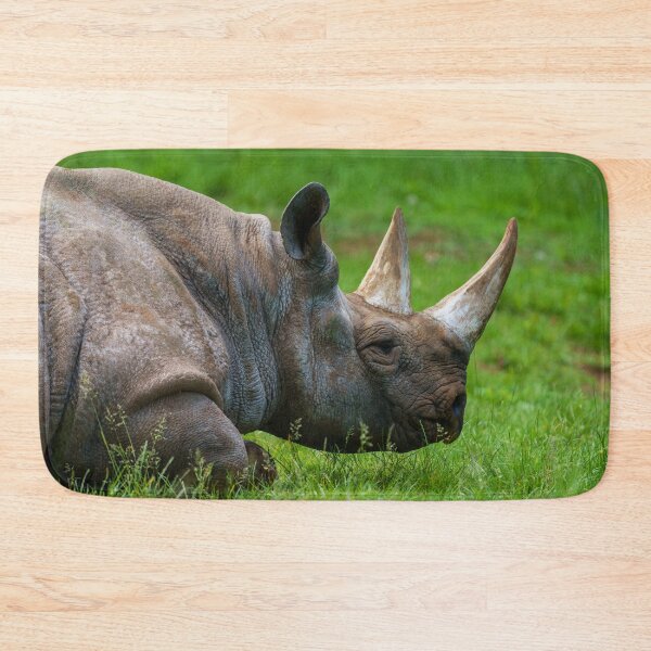 Item preview, Rhino In The Grass designed and sold by rawshutterbug.