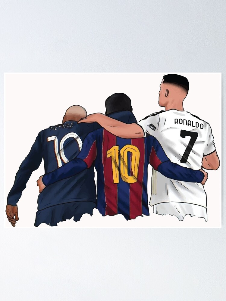 EPIC Warriors - Cristiano Ronaldo Acrylic Drip Wall art