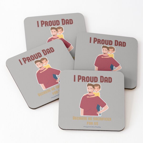 Item preview, I Proud Dad Because He Sacrifices For Us designed and sold by Create-It.