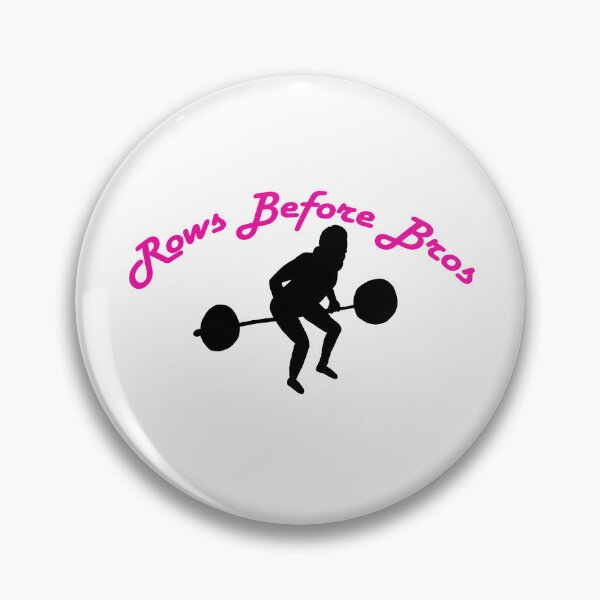 Item preview, Rows Before Bros Weightlifting Silhouette designed and sold by TiffinByLK.