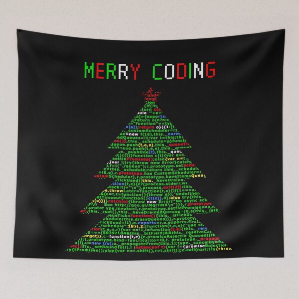 Item preview, Christmas tree code, Merry coding designed and sold by T-Look.