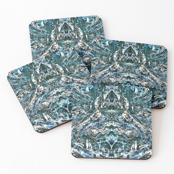 Item preview, Fantastic formations in blue designed and sold by AnnabellaRh.