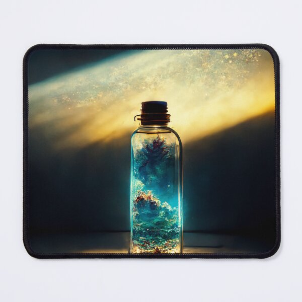 Item preview, AI Art | Bottled Universe | Artificial Intelligence Digital Art | UniqueAIDesigns designed and sold by UniqueAIDesigns.