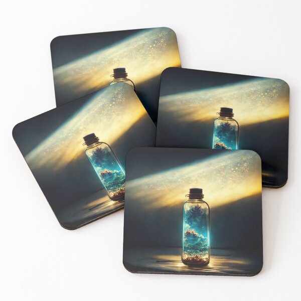 Item preview, AI Art | Bottled Universe | Artificial Intelligence Digital Art | UniqueAIDesigns designed and sold by UniqueAIDesigns.