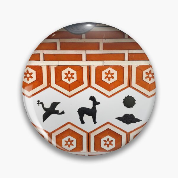Item preview, Animal Characters in a Traditional Korean Wall - Seoul South Korea Photographs designed and sold by YemmyZImages.